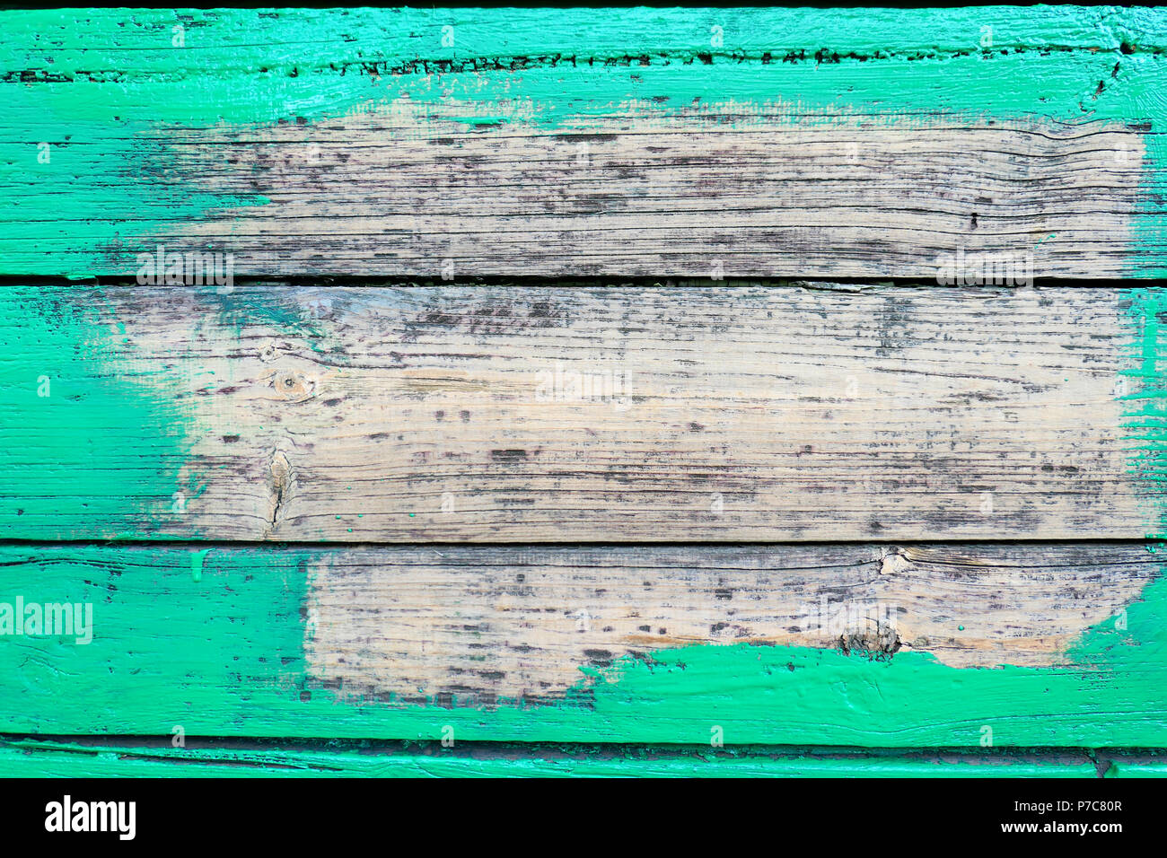 Holz- wand mit leeren Raum Stockfoto