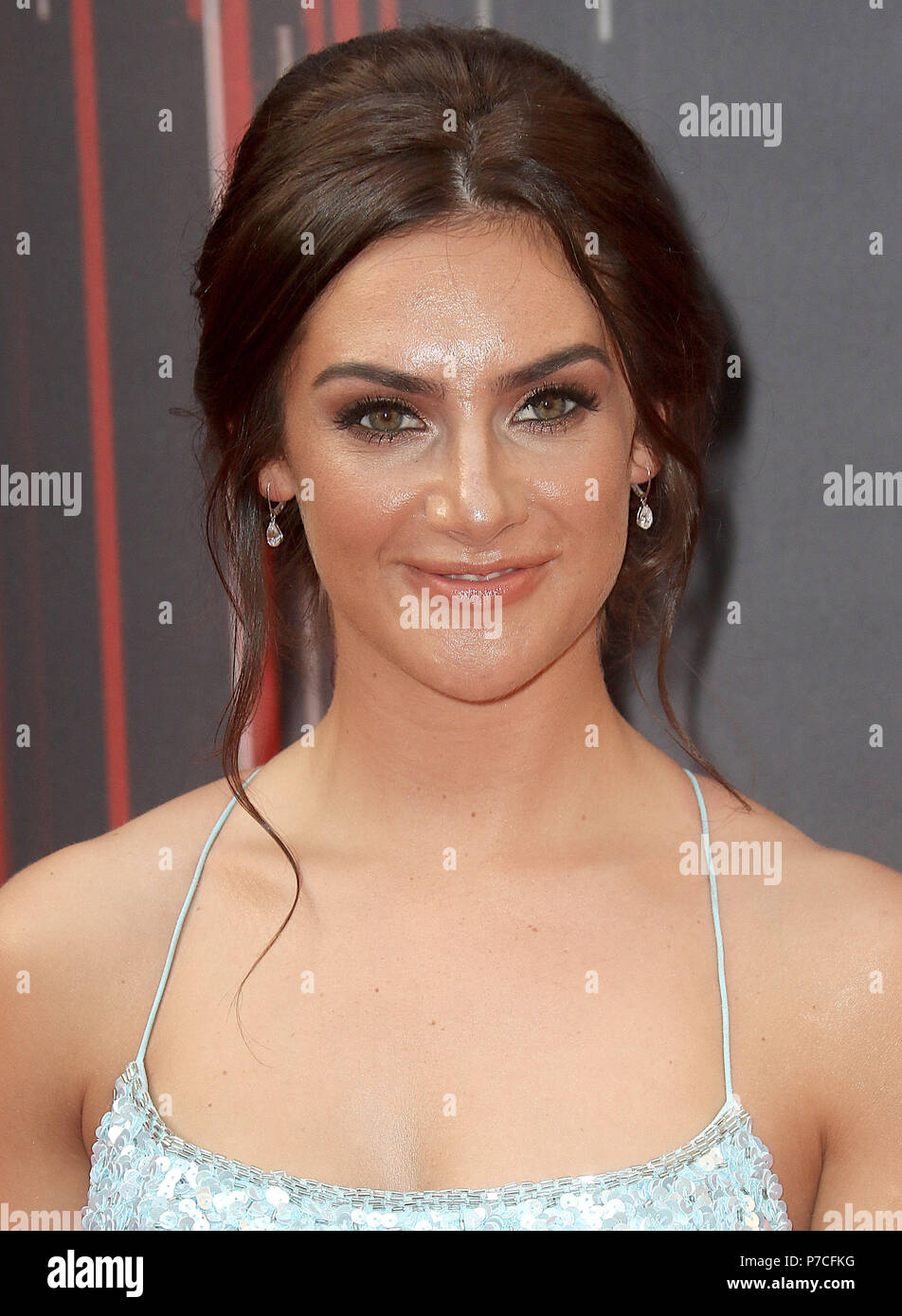 Juni 06, 2018 - Isabel Hodgins an British Soap Awards 2018, Hackney Empire in London, England, Großbritannien Stockfoto