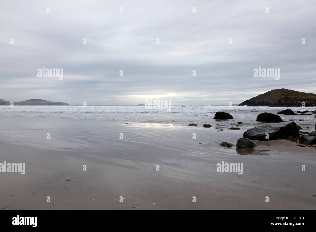 Whitesands Bay, Pembrokeshire, Wales, Großbritannien Stockfoto