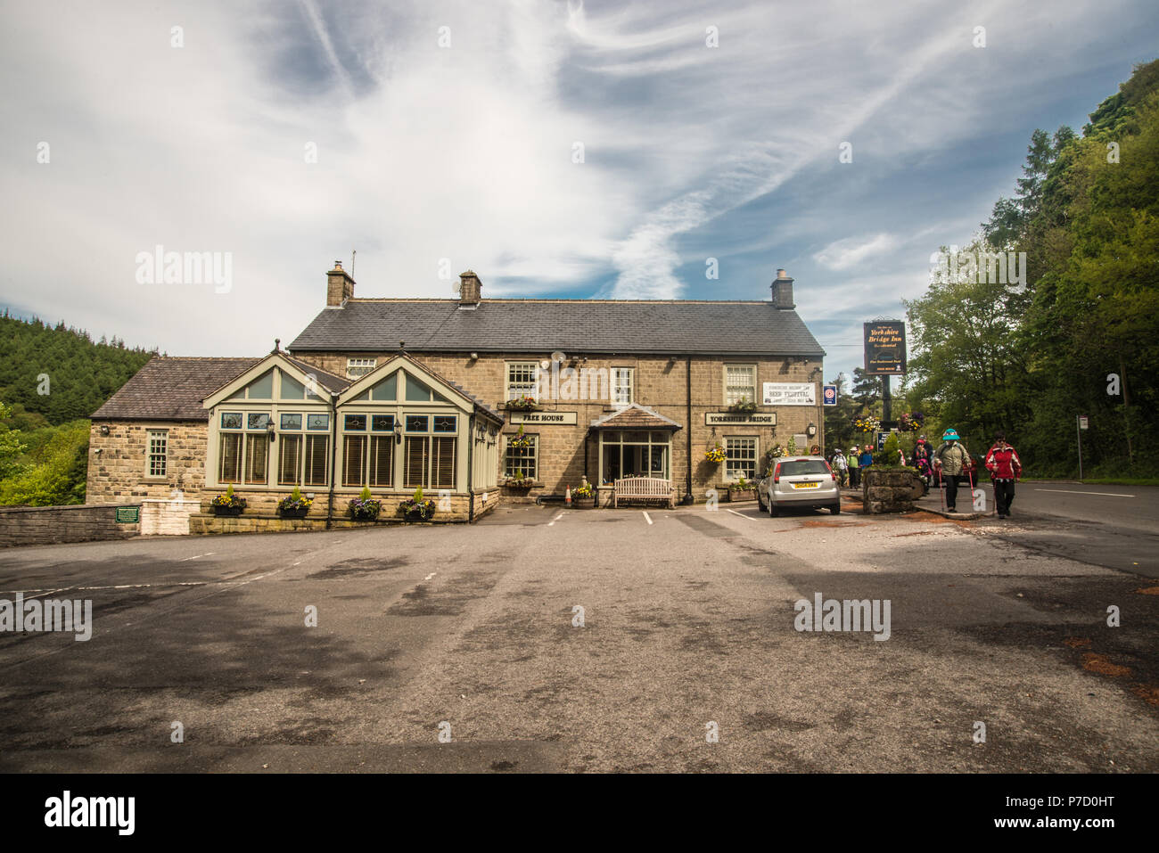 Die alten Yorkshire Bridge Ray Boswell Stockfoto