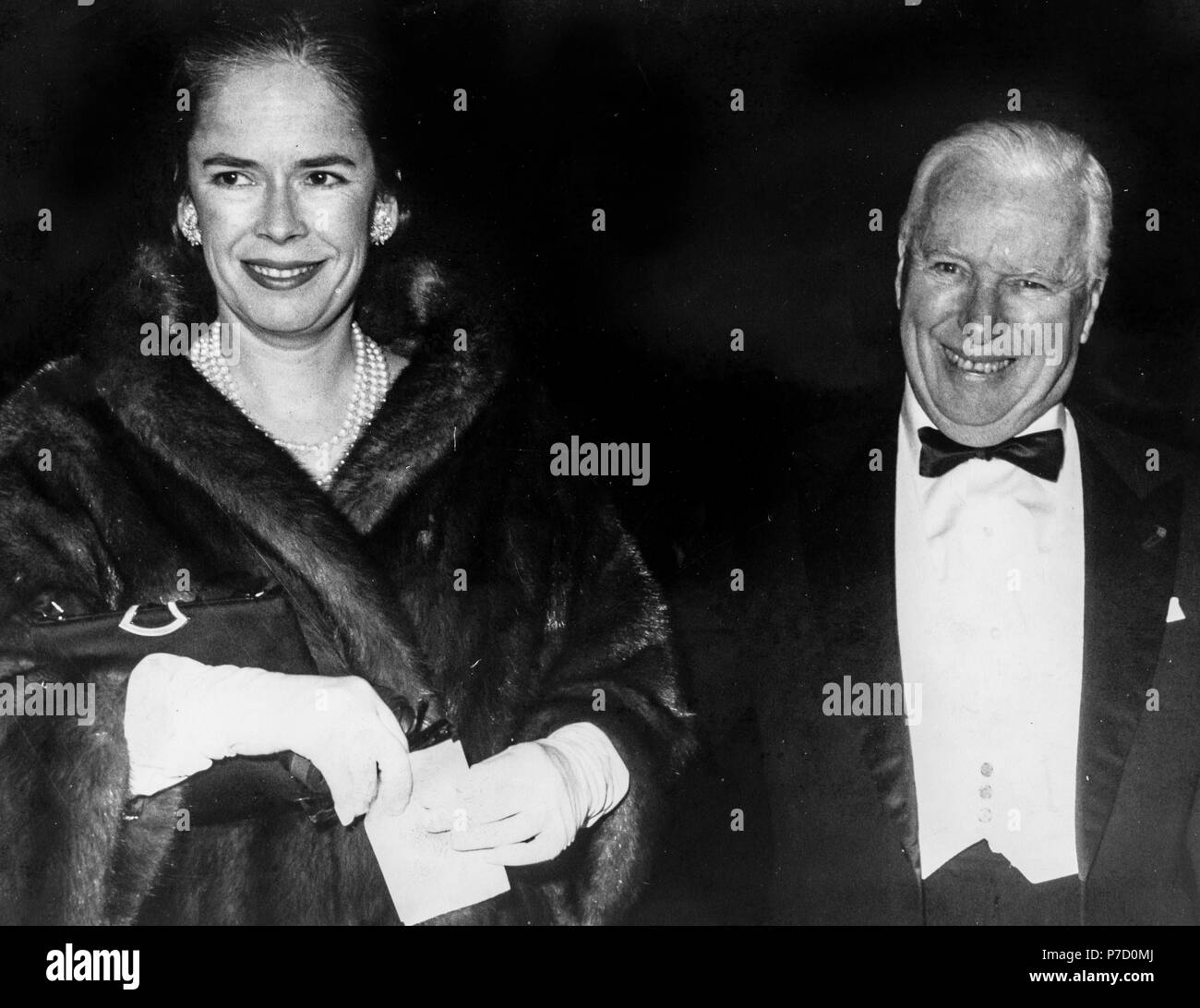 Charlie Chaplin, Oona O'Neill, 60 s Stockfoto