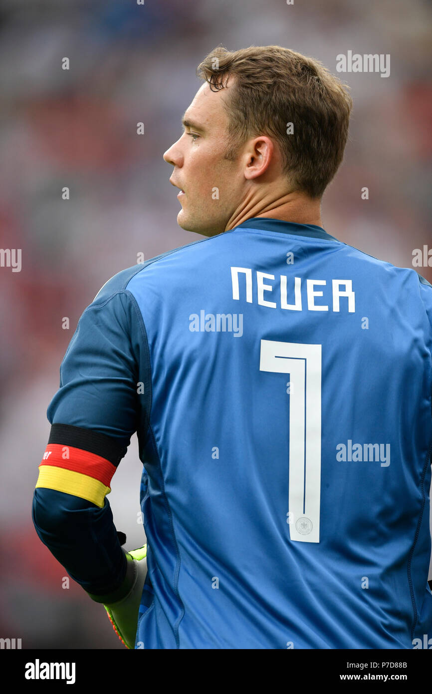Torhuter Manuel Neuer Ger Bayarena Leverkusen Nordrhein Westfalen Deutschland Stockfotografie Alamy