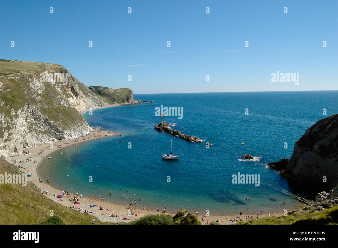 Lulworth Cove, Dorset Stockfoto
