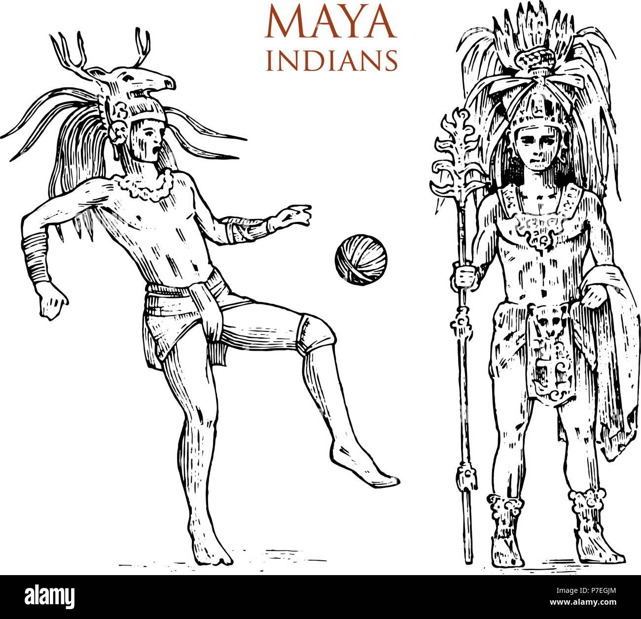 Mexico Aztec Warrior Stockfotos Und Bilder Kaufen Alamy