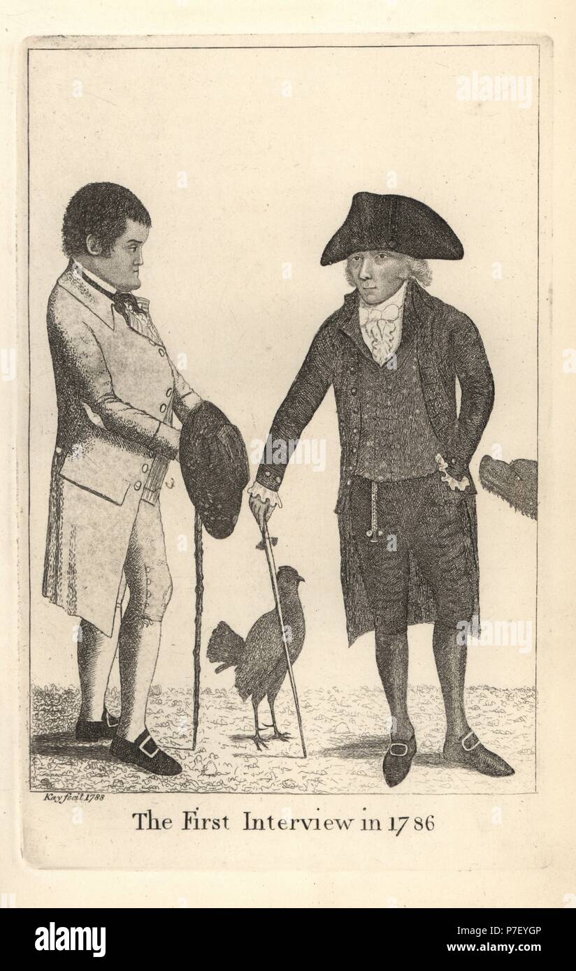 George Smith und Deacon William Brodie, angeblichen Partner in einer ...