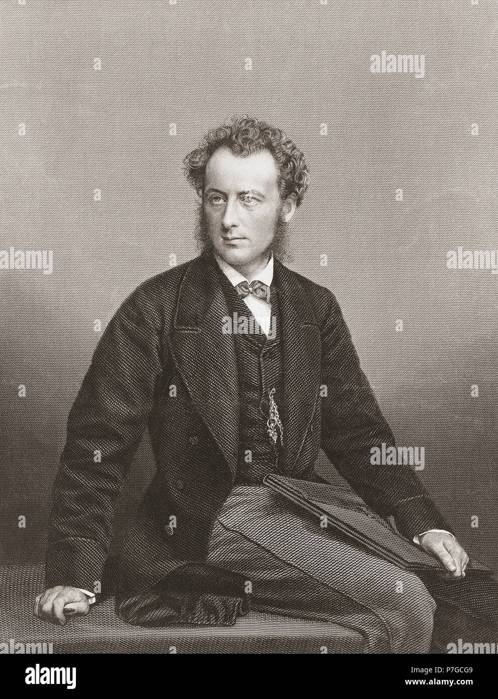 Sir John Everett Millais, 1st Baronet, 1829-1896. Englischer Maler und Illustrator. Er war einer der Gründer der Pre-Raphaelite Brotherhood. Stockfoto