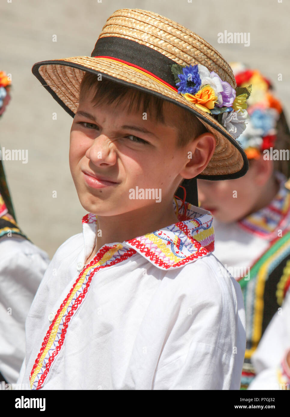 Kulturelle Traditionen 15. Stockfoto