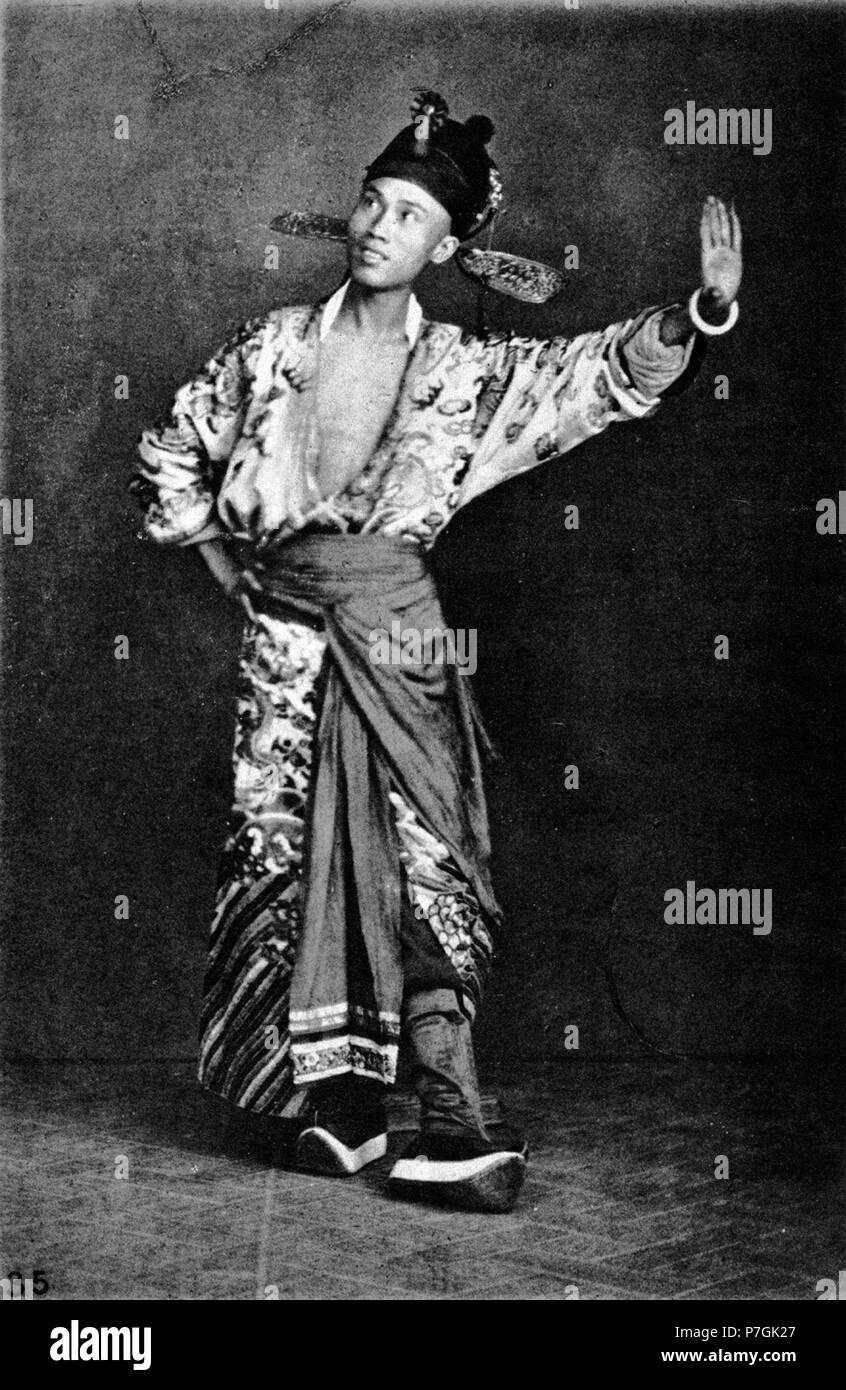 Englisch: Foto von John Thomson. Siehe Details unten auf den Link. Vor 1898 282 einheimische Akteure 4. Stockfoto