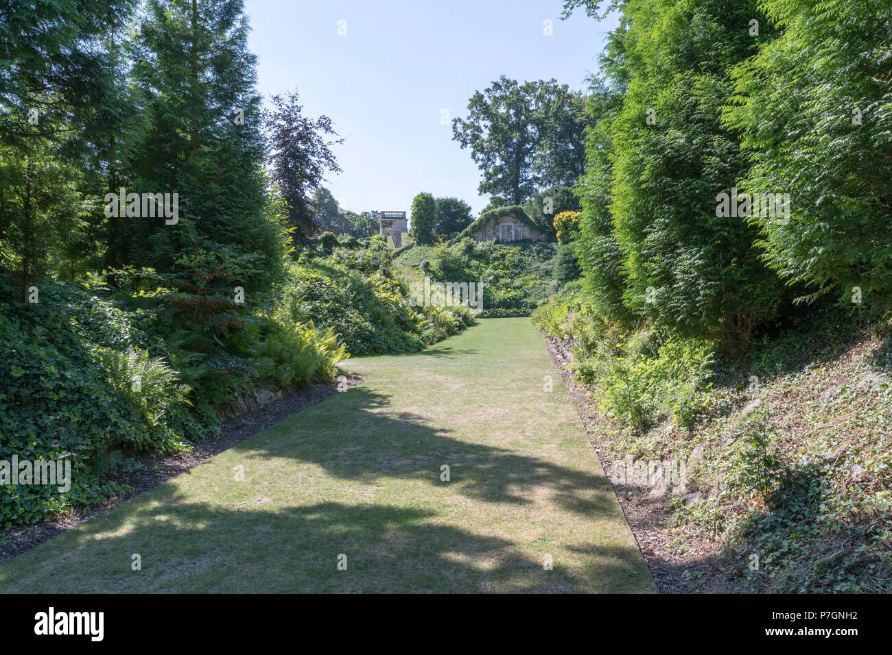 Brodsworth Hall Gardens, Doncaster, South Yorkshire, England Stockfoto