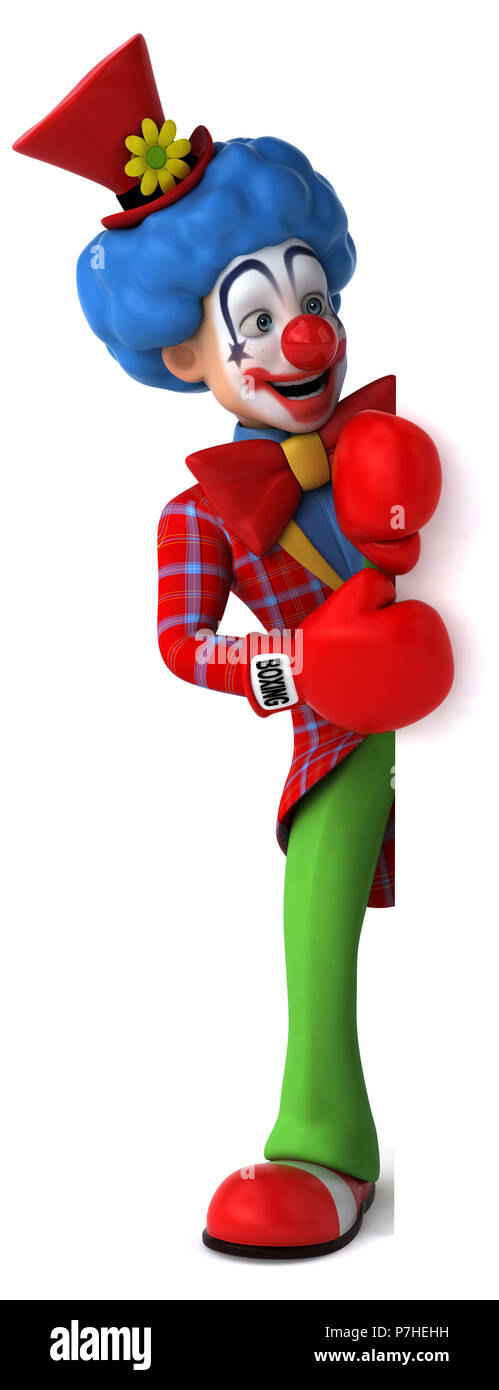 Spaß clown Stockfoto