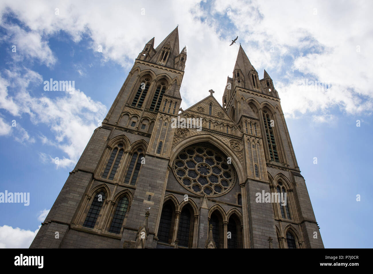 Truro Cathedral, Truro, Cornwall, England, Großbritannien. Stockfoto