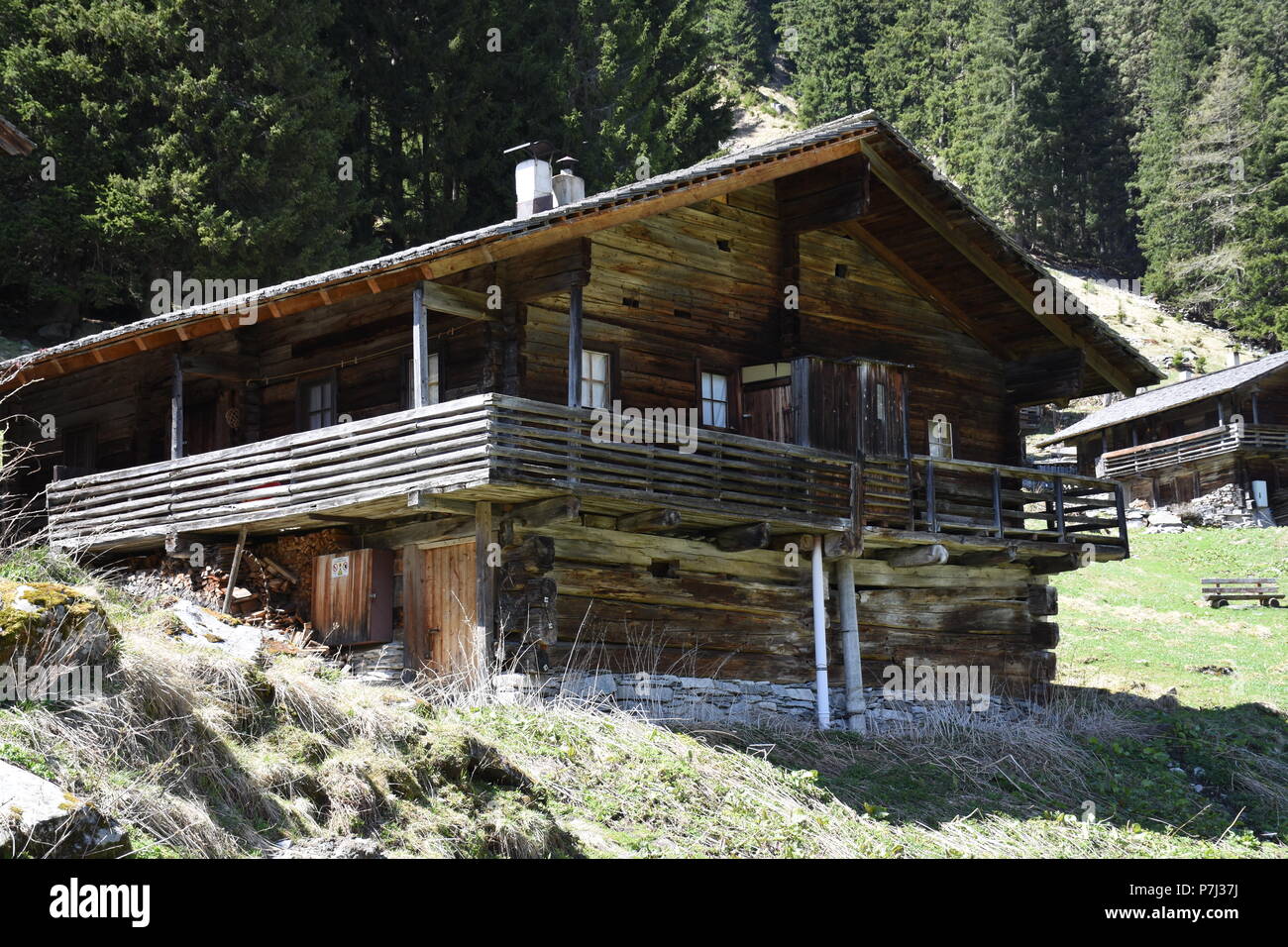 Felbertauern Tauerntal Schildalm Frühling im Nationalpark Hohe Tauern Stockfoto