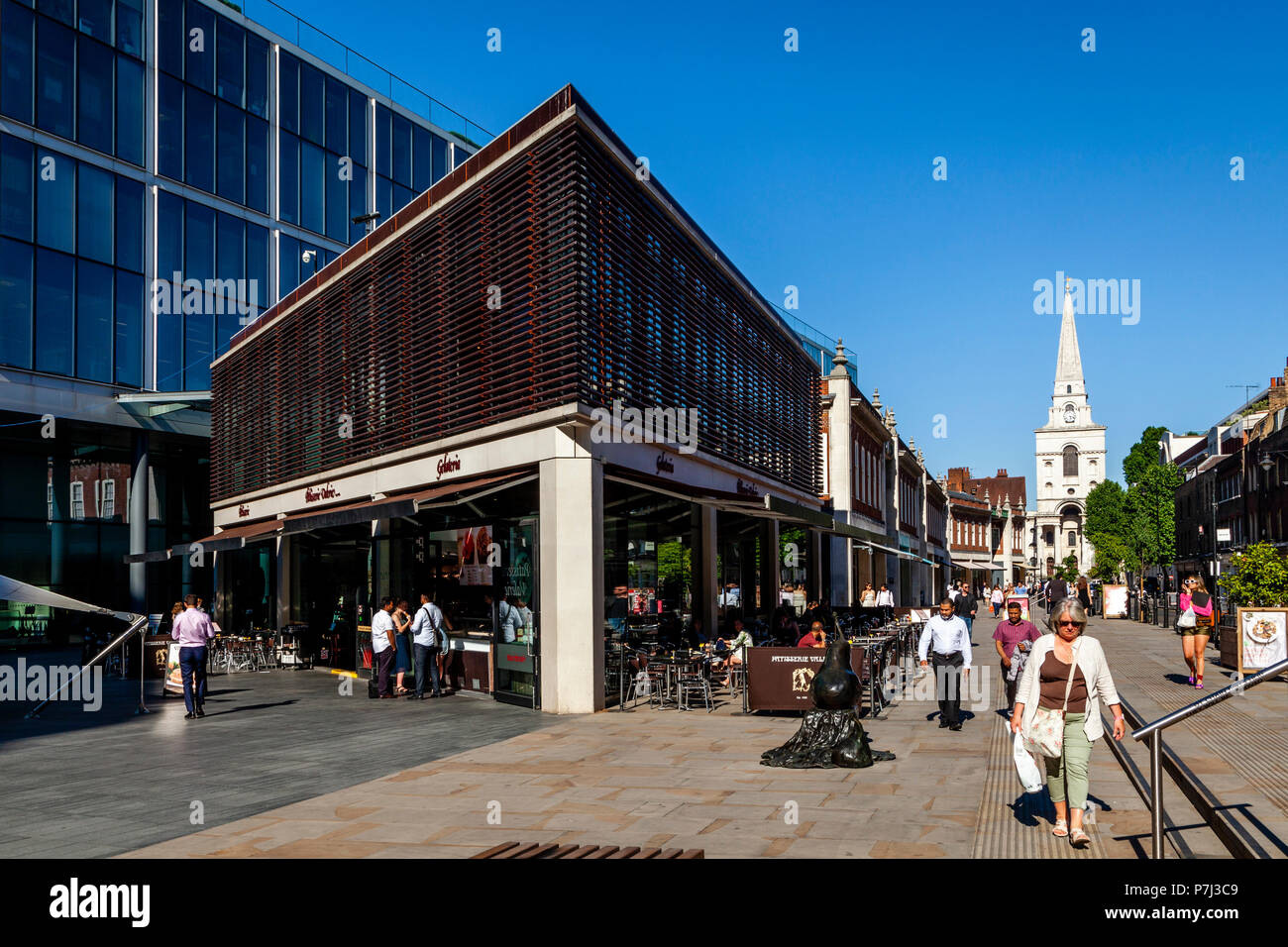 Patisserie Valerie, Spitalfields Market, London, England Stockfoto
