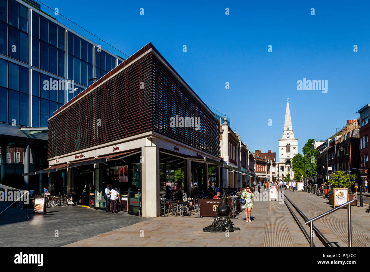 Patisserie Valerie, Spitalfields Market, London, England Stockfoto