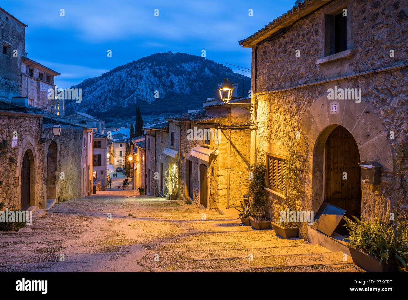 Kalvarienberg in Pollenca, Mallorca, Balearen, Spanien Stockfoto
