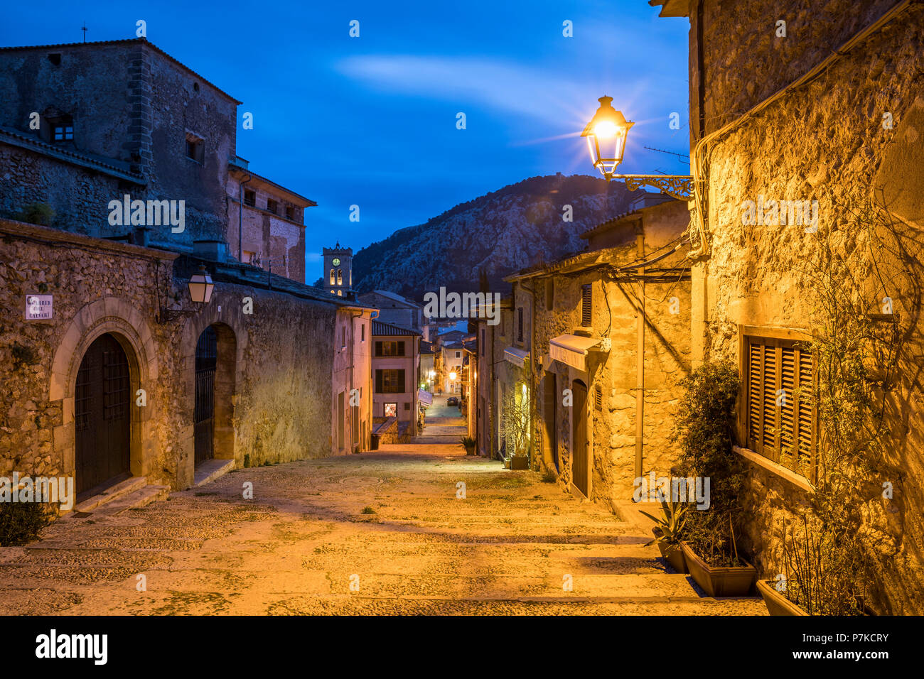 Kalvarienberg in Pollenca, Mallorca, Balearen, Spanien Stockfoto