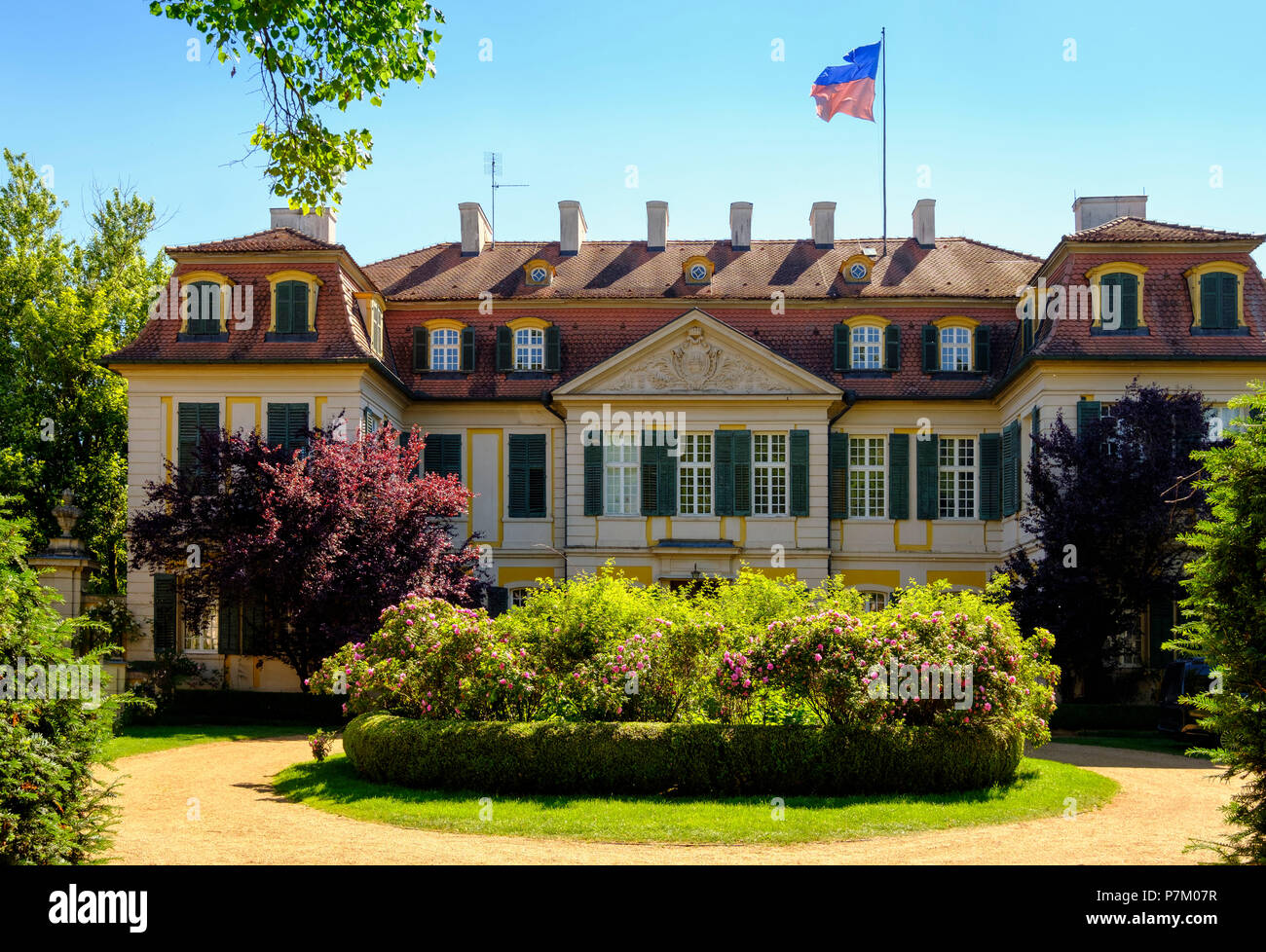 Dennenlohe Schloss Dennenlohe bei Unterschwaningen, Fränkisches