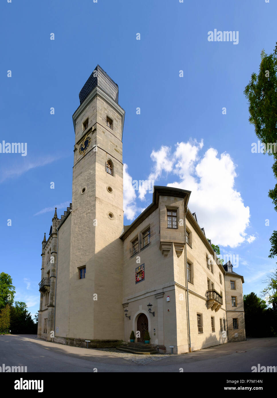Callenberg Schloss Callenberg, Coburger Land, Oberfranken, Franken, Bayern ...