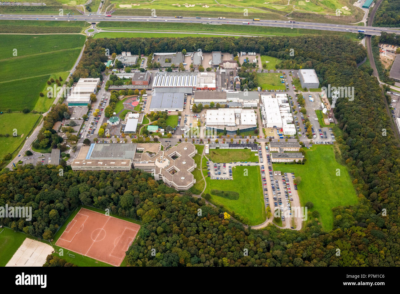 WDR Köln Rundfunk, WDR, Köln-Bocklemünd, Köln, Rheinland, Nordrhein-Westfalen, Deutschland Stockfoto