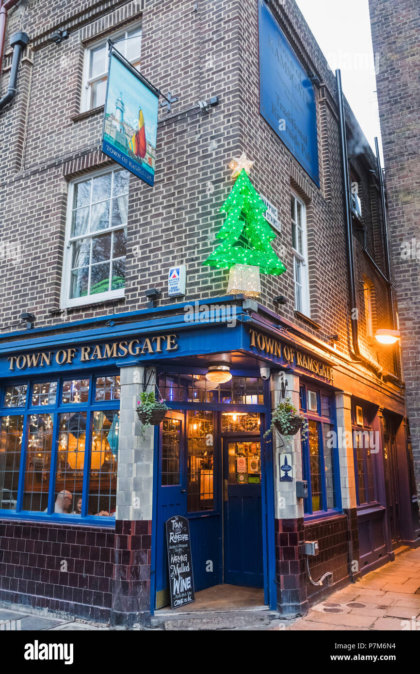 England, London, Wapping, die Stadt von Ramsgate Pub Stockfoto