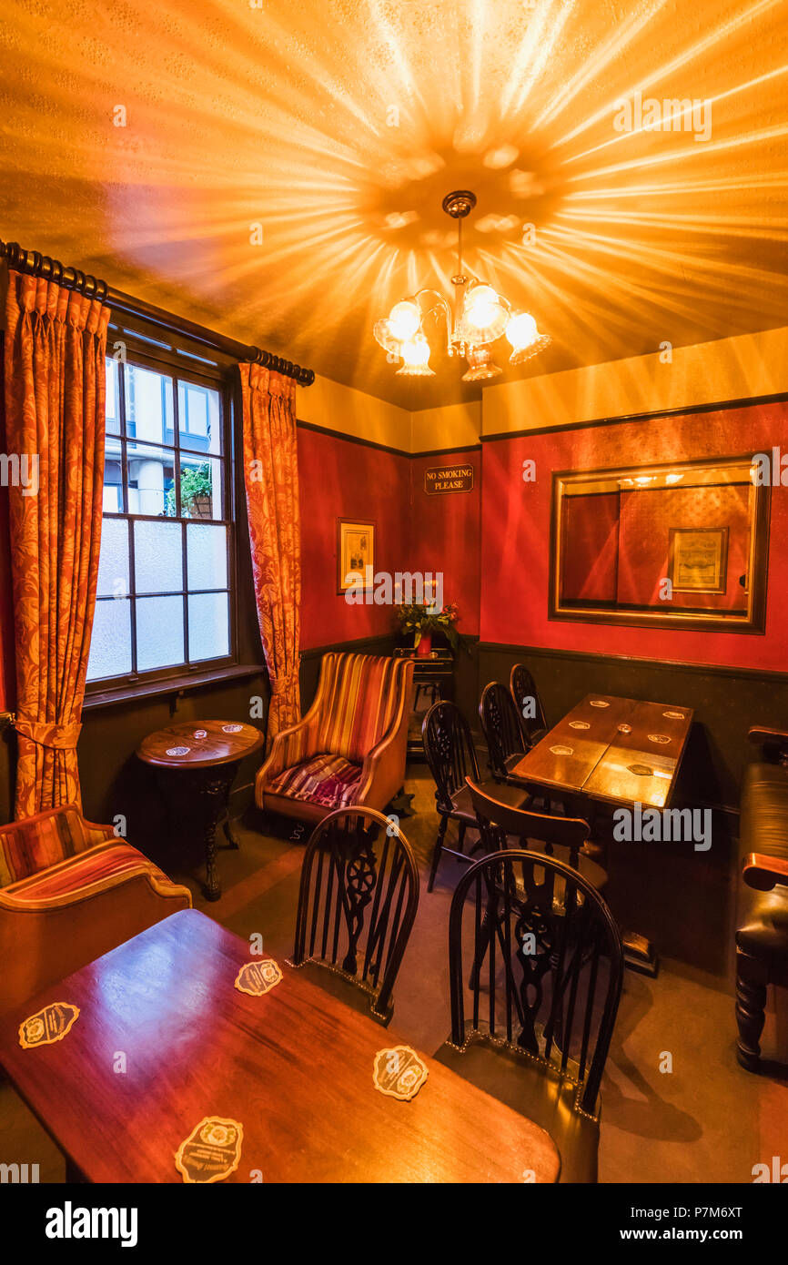 England, London, Southwark, Anker, tippen Sie auf "Pub, Aufenthaltsraum Stockfoto