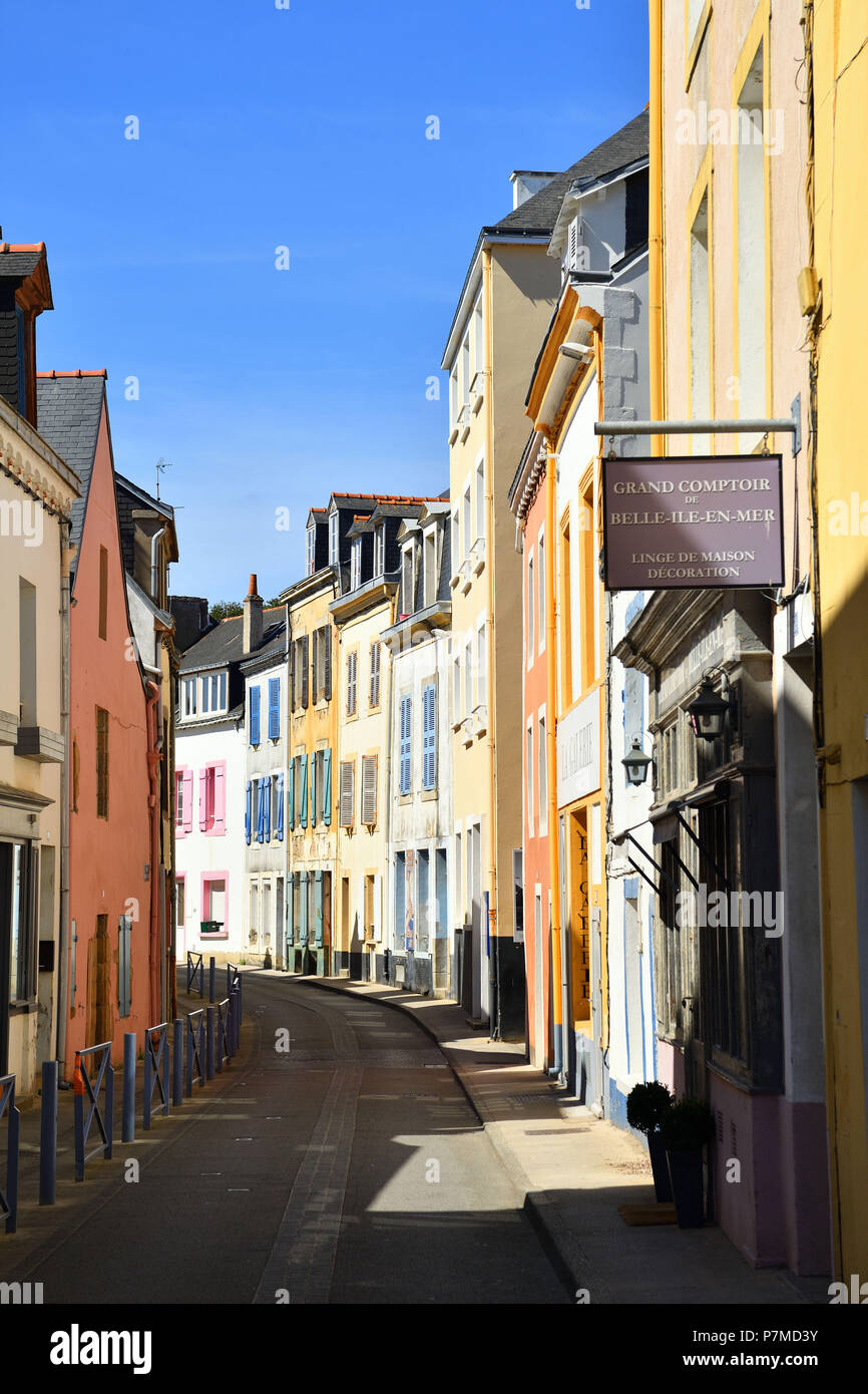 Frankreich, Morbihan, Belle Ile en Mer, Le Palais, Zitadelle von Vauban Stockfoto