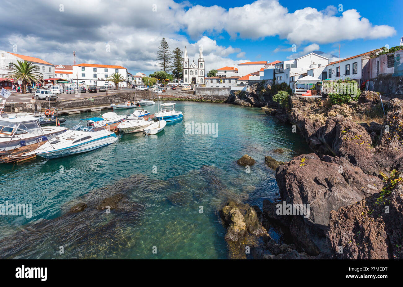 Madalena harbour azores -Fotos und -Bildmaterial in hoher Auflösung – Alamy