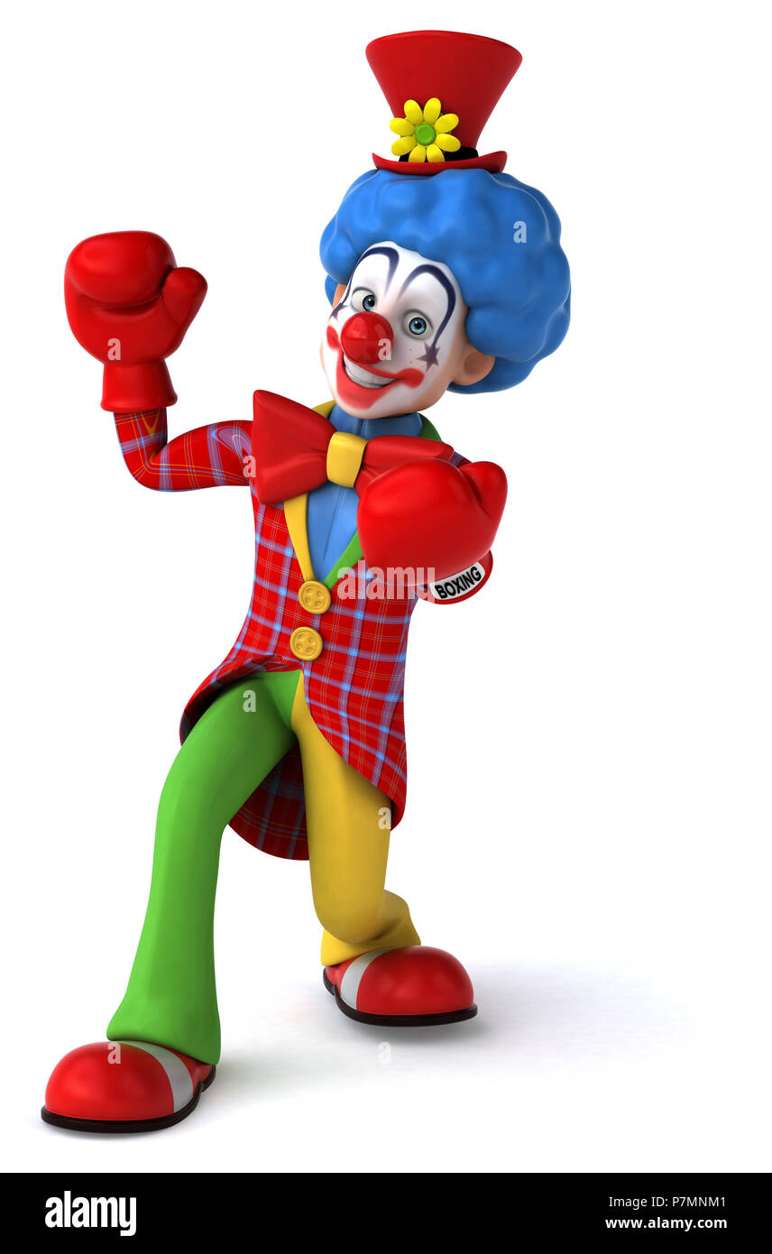 Spaß clown Stockfoto