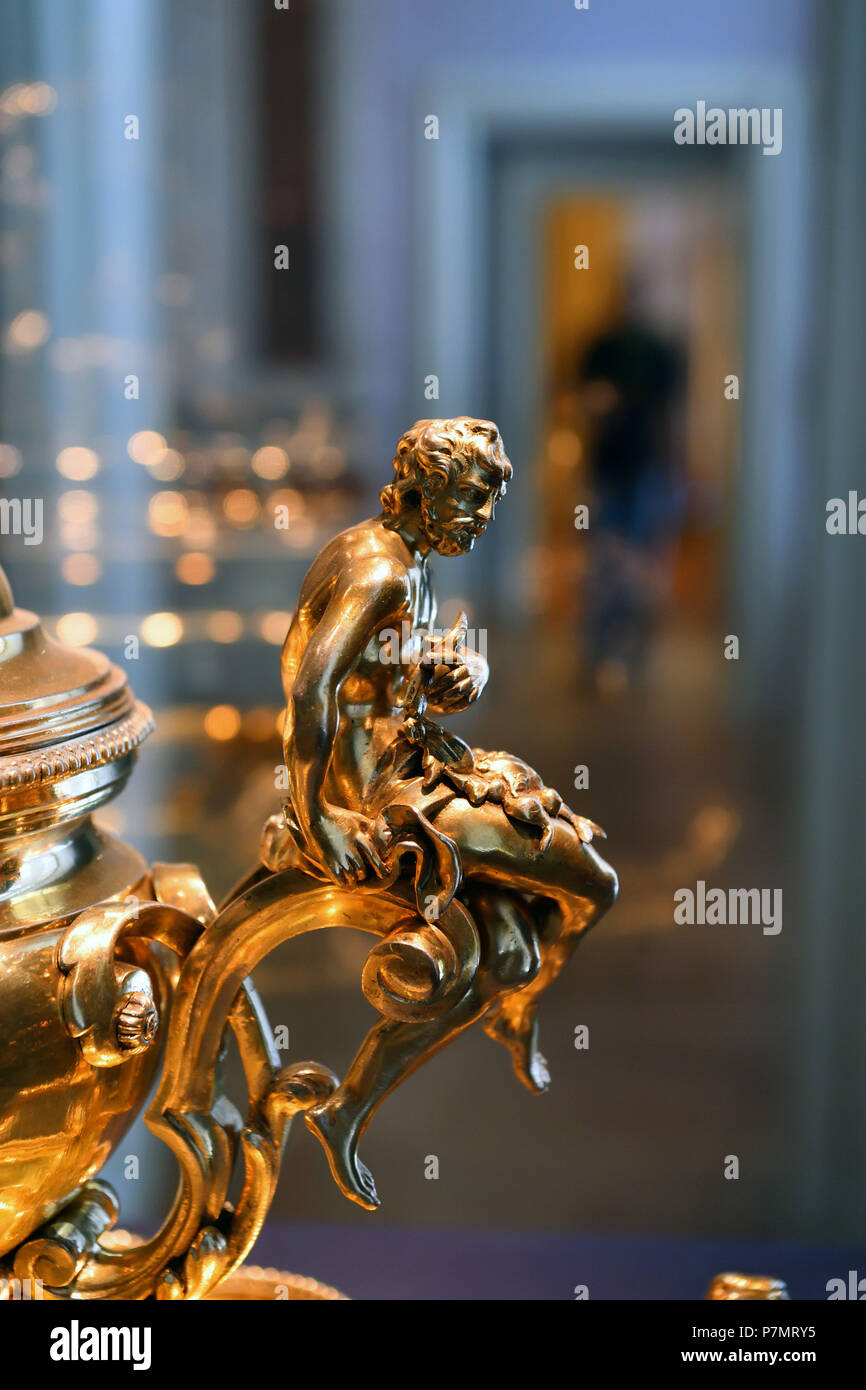 Deutschland, Berlin, Charlottenburg, Schloss Charlottenburg Schloss war die Sommerresidenz der Preußischen Könige, das Kronjuwel und Silberkammer Stockfoto