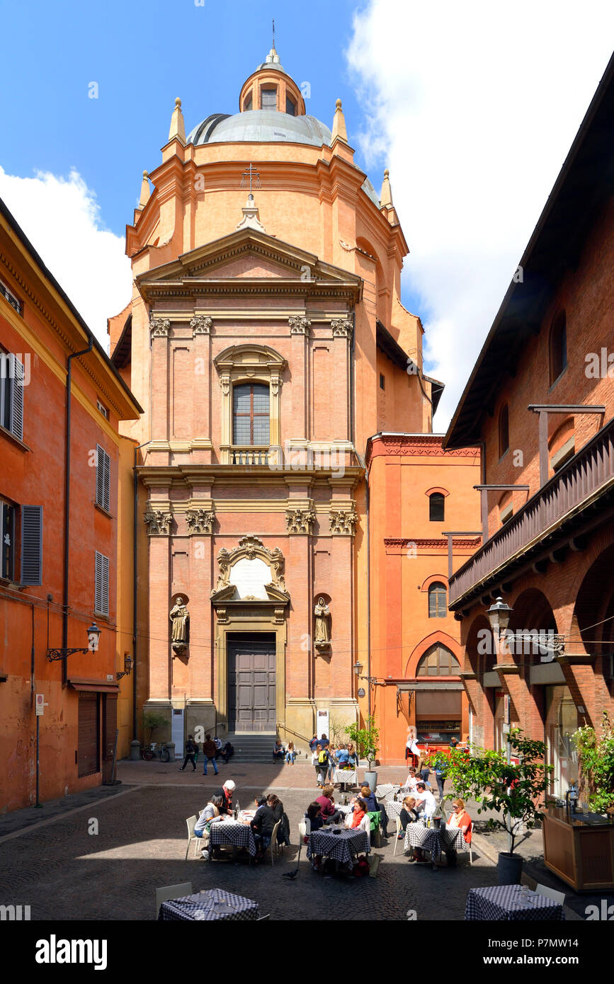 Italien, Emilia Romagna, Bologna, Heiligtum der Santa Maria della Vita barocken Stil vom Architekten Giuseppe Tubertini Dome konzipiert Stockfoto