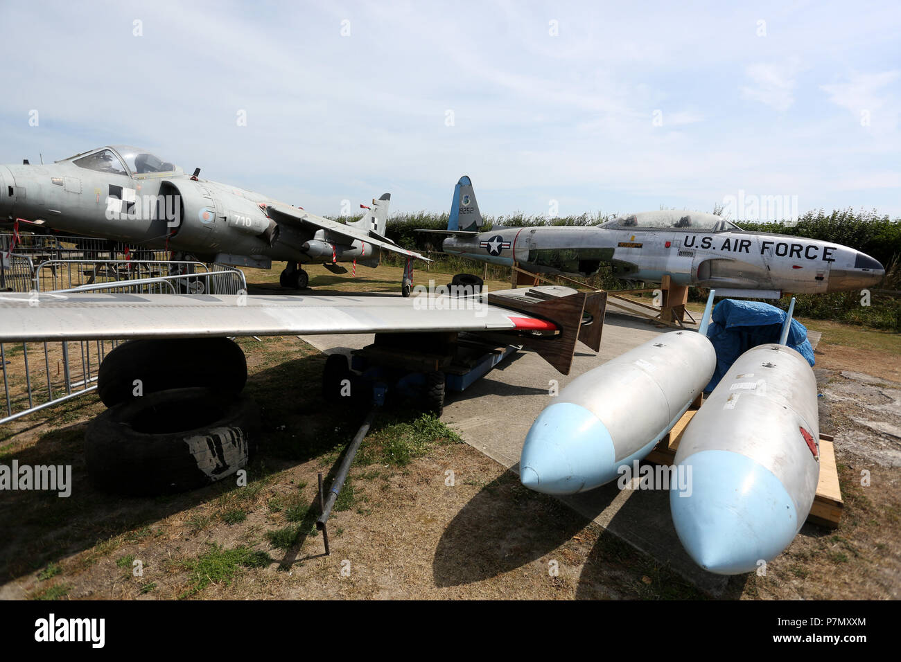 Allgemeine Ansichten des Tangmere Military Aviation Museum in Tangmere, Chichester, West Sussex, UK. Stockfoto