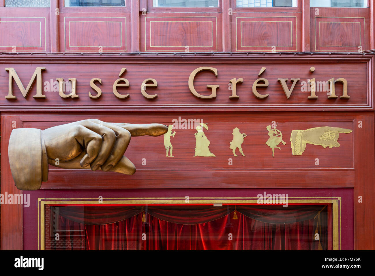 Paris, Frankreich, Europa. Grevin Museum Stockfoto