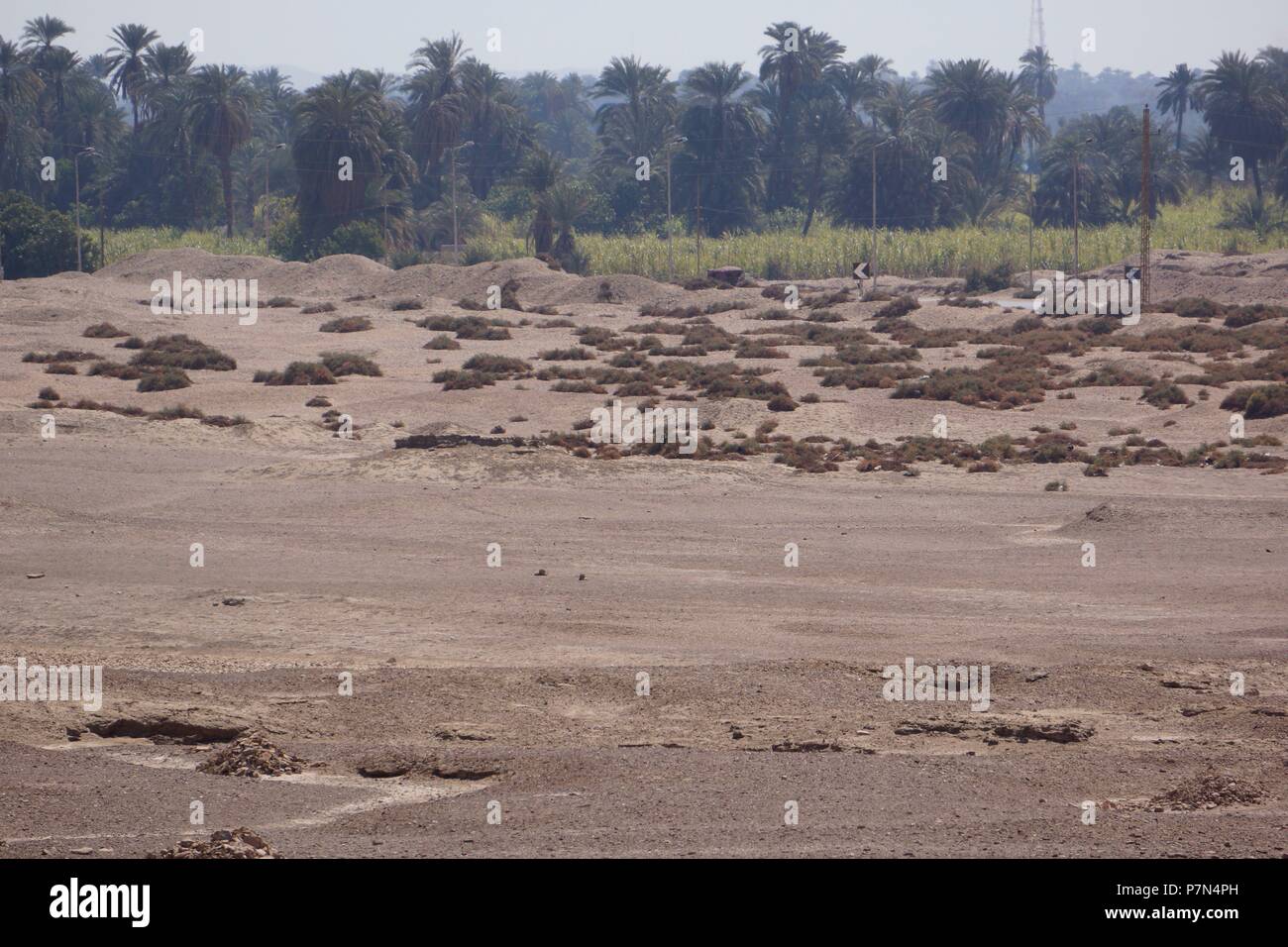 El Kab (Nejab en egipcio), es una localidad que fue La Capital del III nomo del Alto Egipto a partir de la dinastía XVIII, durante el Imperio Nuevo. Stockfoto