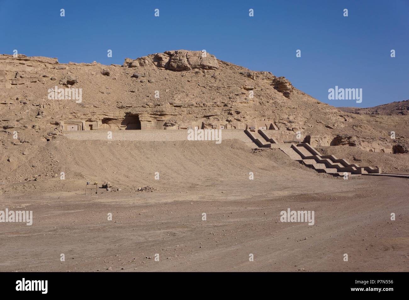 El Kab (Nejab en egipcio), es una localidad que fue La Capital del III nomo del Alto Egipto a partir de la dinastía XVIII, durante el Imperio Nuevo. Stockfoto