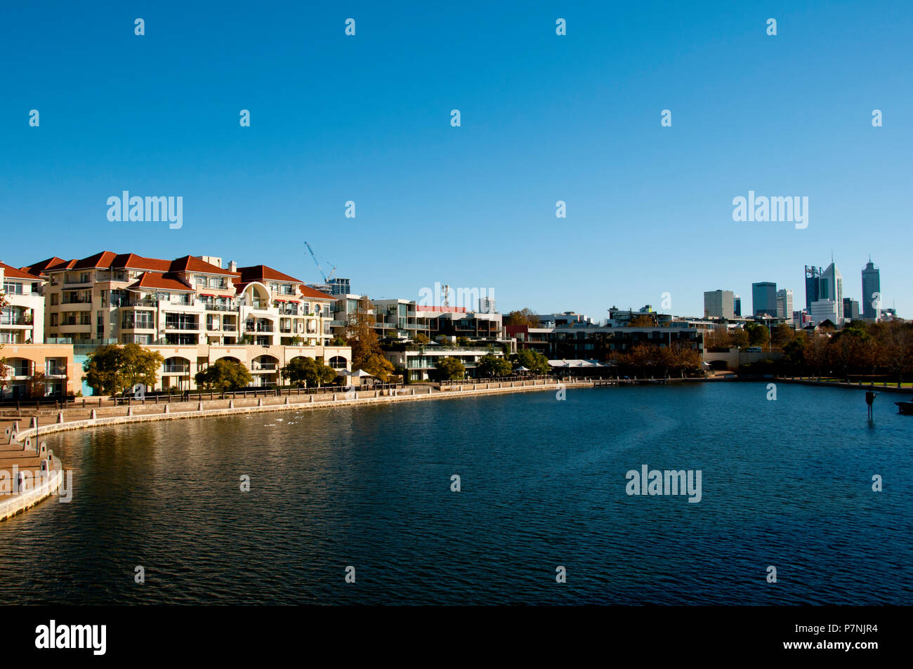 East Perth - Australien Stockfoto