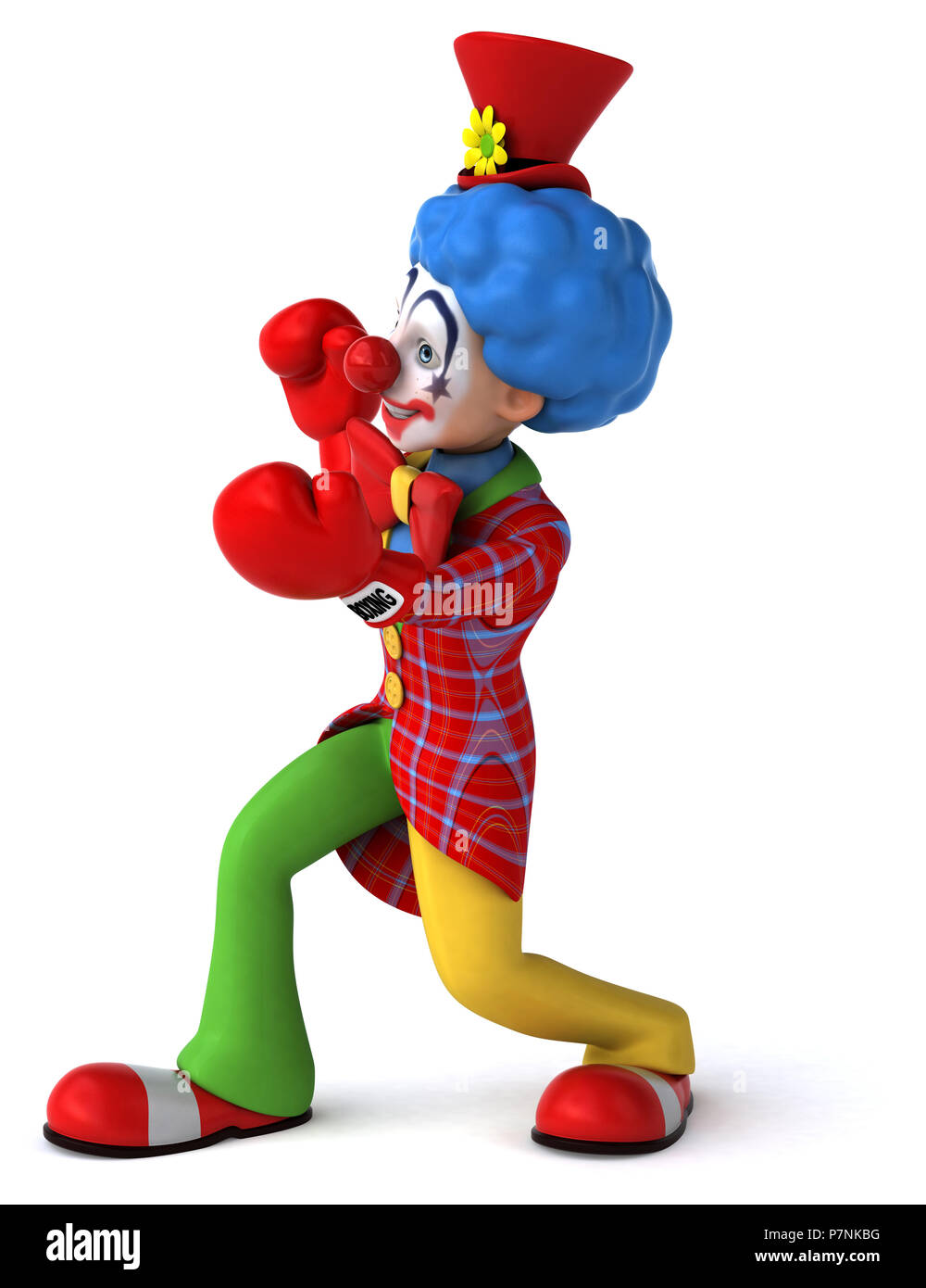 Spaß clown Stockfoto