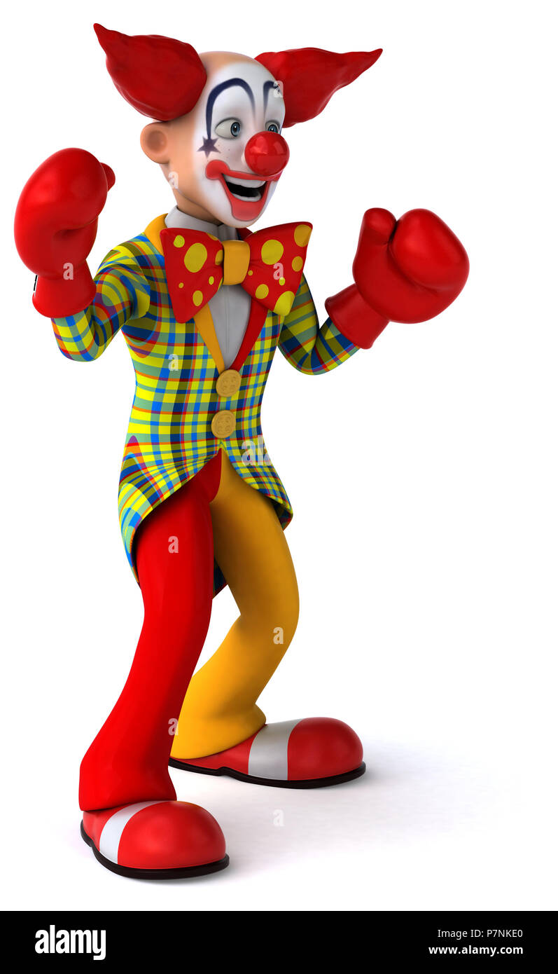 Spaß clown Stockfoto
