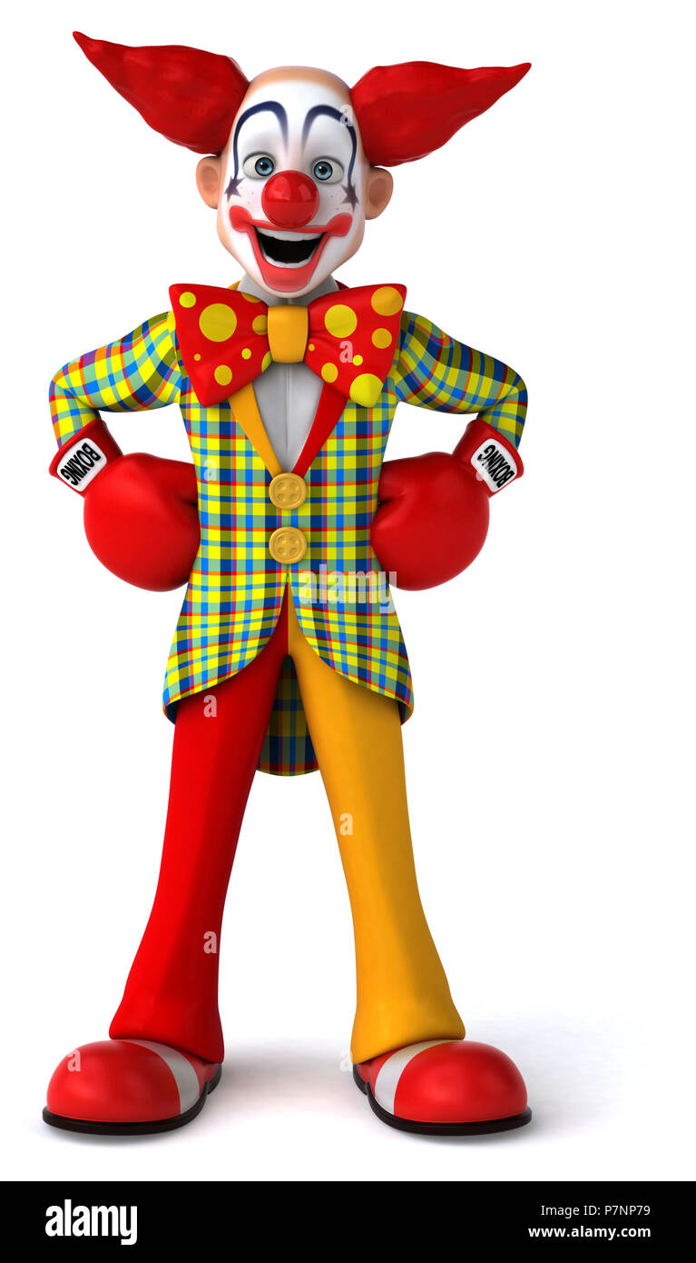 Spaß clown Stockfoto