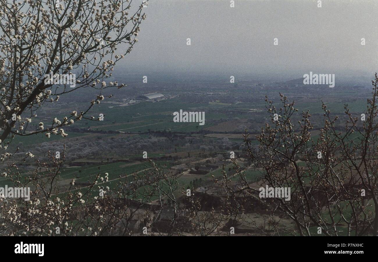 Mausoleo del emperador qin shi huang Fotos und Bildmaterial in hoher