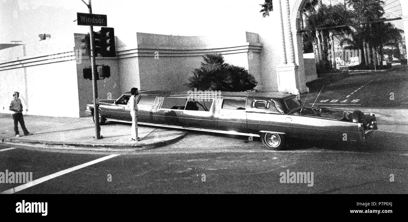 Lange Limousine, Mexiko City, Mexiko Stockfoto