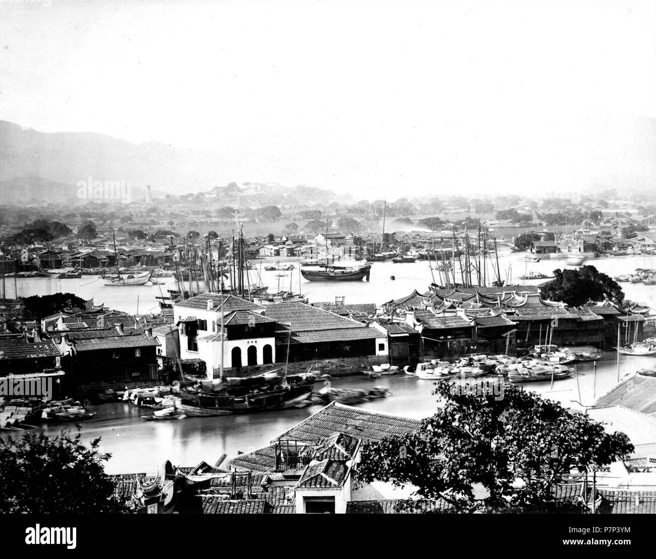 Englisch: Foto aus dem Album von Hongkong Kanton Macau Amoy Foochow. 18931919 16 Album von Hongkong Kanton Macau Amoy Foochow 078 Stockfoto