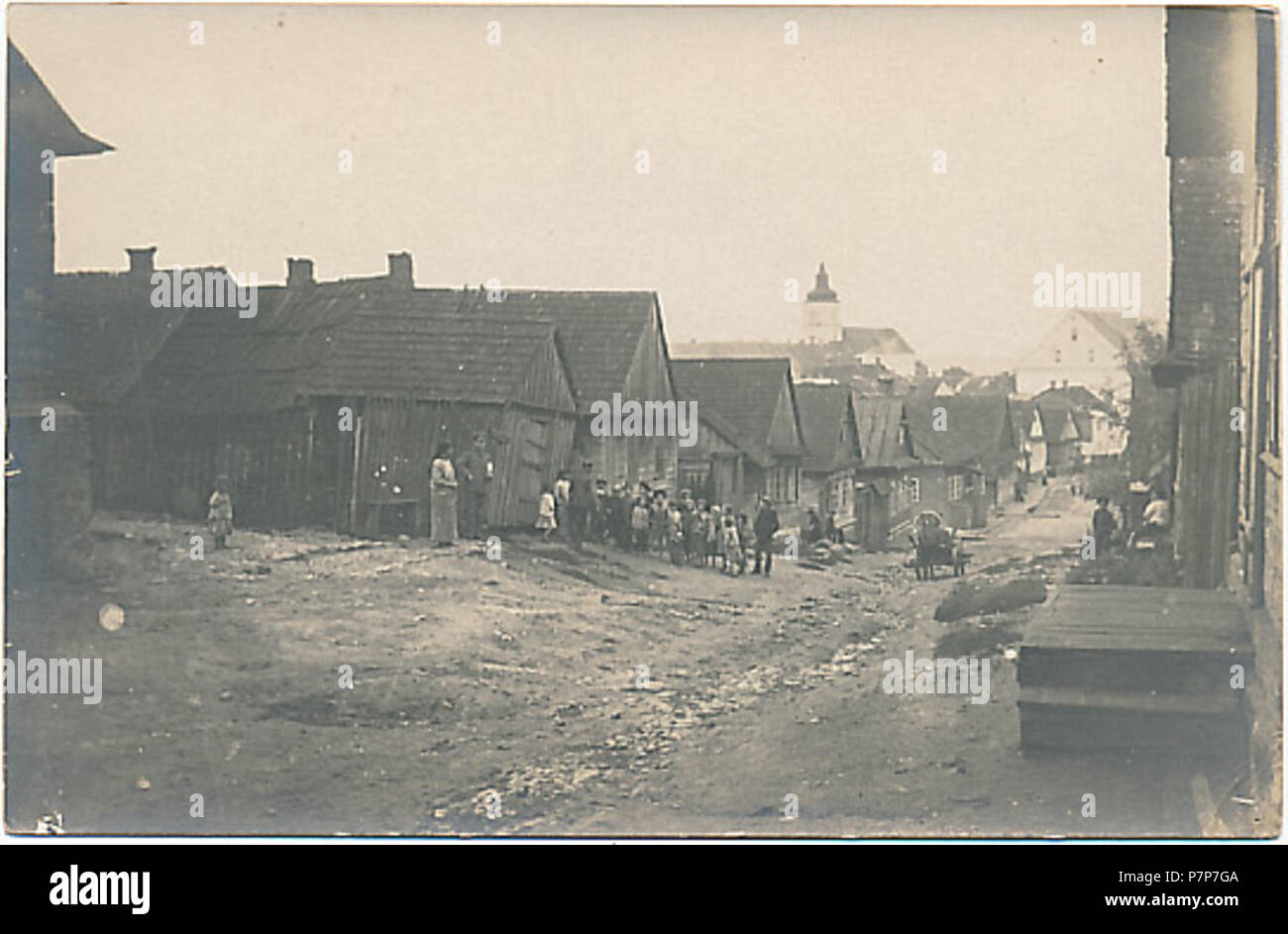 362 Słonim, Školnaja. Слонім, Школьная (1920-29) Stockfoto