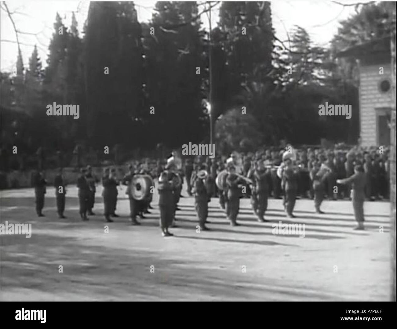 34Th Infantry Division Band Italien Weltkrieg II. Stockfoto