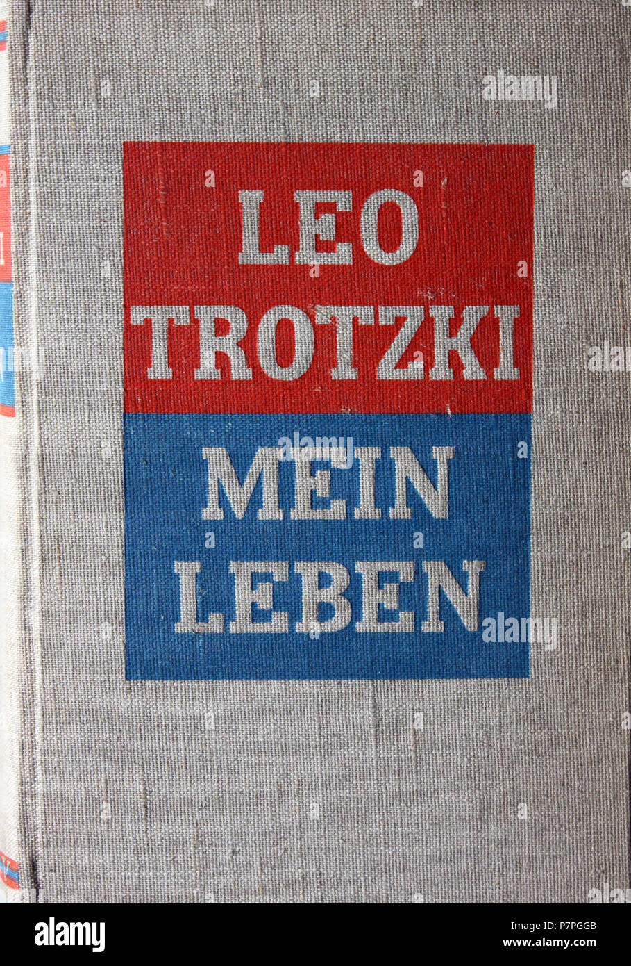 N/A. N/A 379 Trotzki - Mein Leben, 1930 Stockfoto