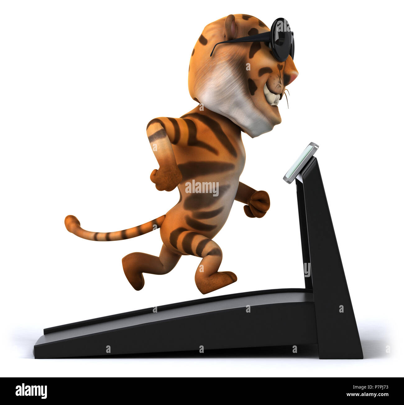 Fun Tiger Stockfoto