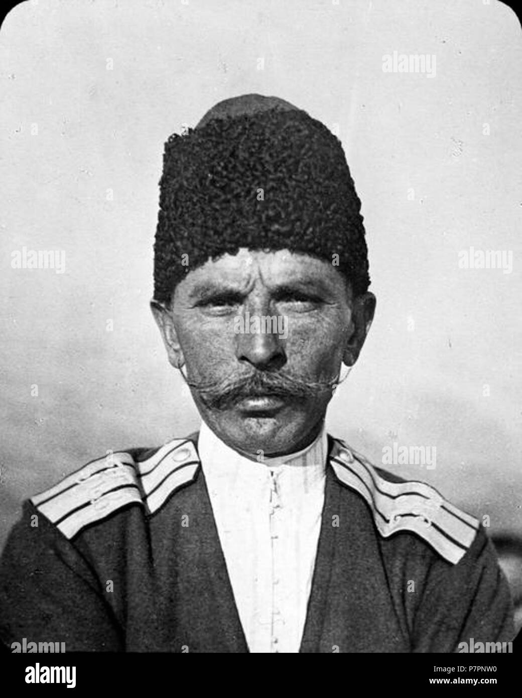 436 Фотопленки Поля Надара (1890). Баку Пароход - Узун - Ада. 4. Stockfoto