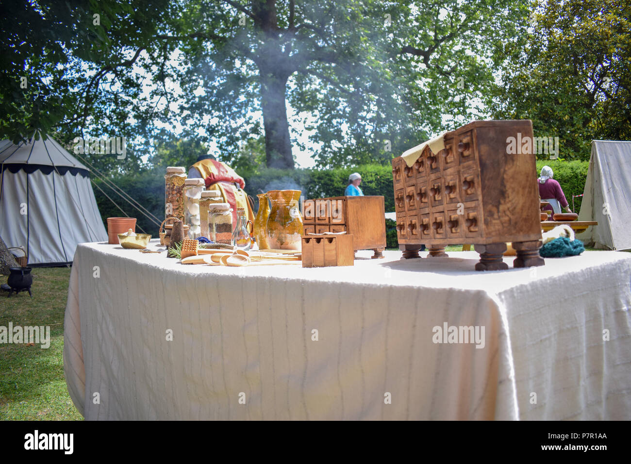 Arundel Castle noch Leben Stockfoto