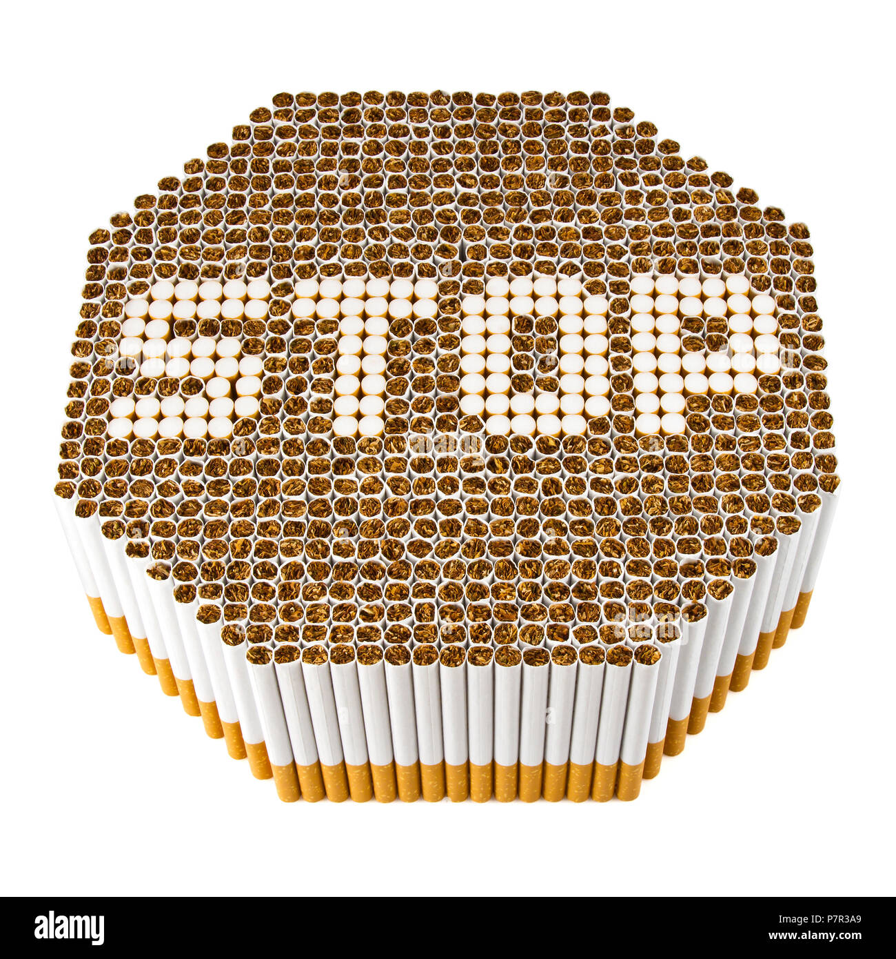 Stop Smoking Sign Stockfoto