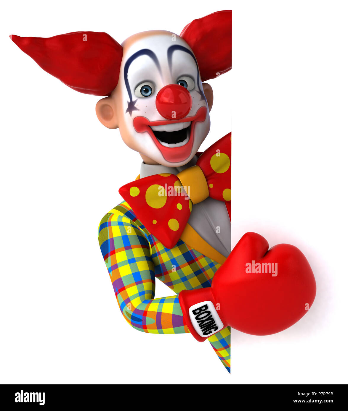 Spaß clown Stockfoto