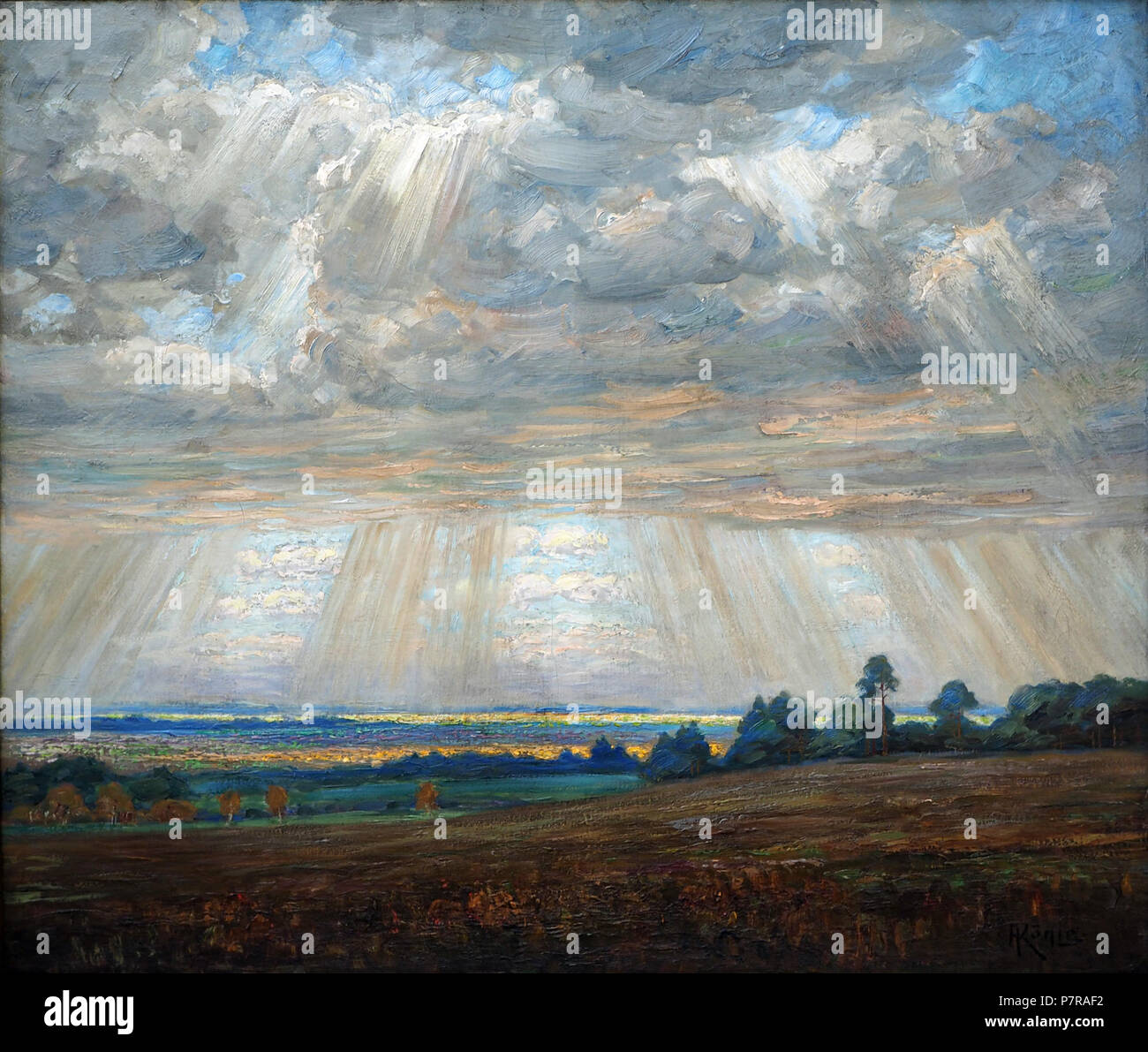 OLYMPUS DIGITALKAMERA 237 König, Albert @ Sonne Wolken 20160508 Stockfoto